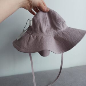 Lniany kapelusz dziecięcy SUN HAT